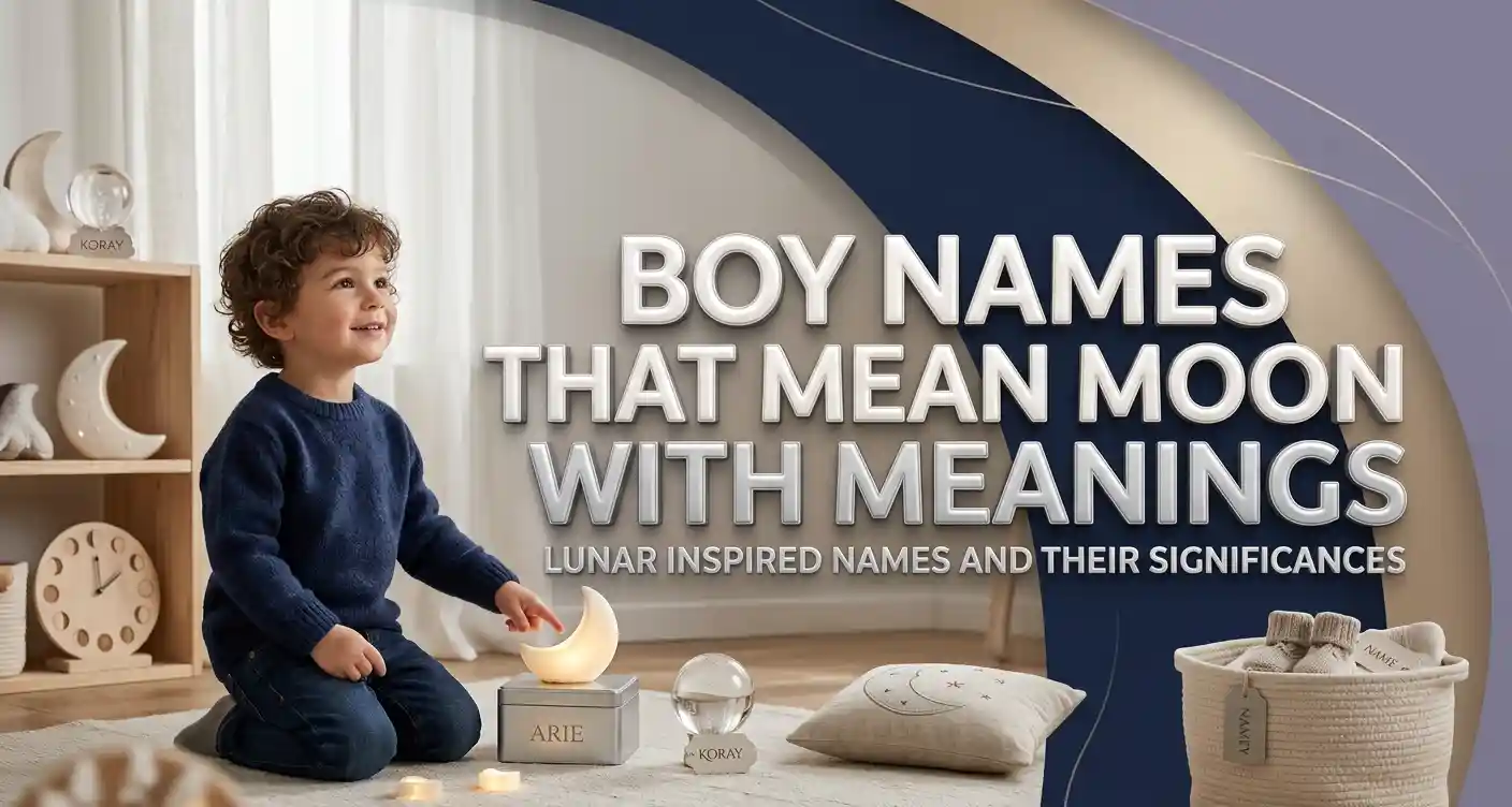 Boy Names That Mean Moon With Meanings
