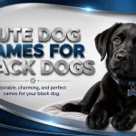 cute dog names for black dogs