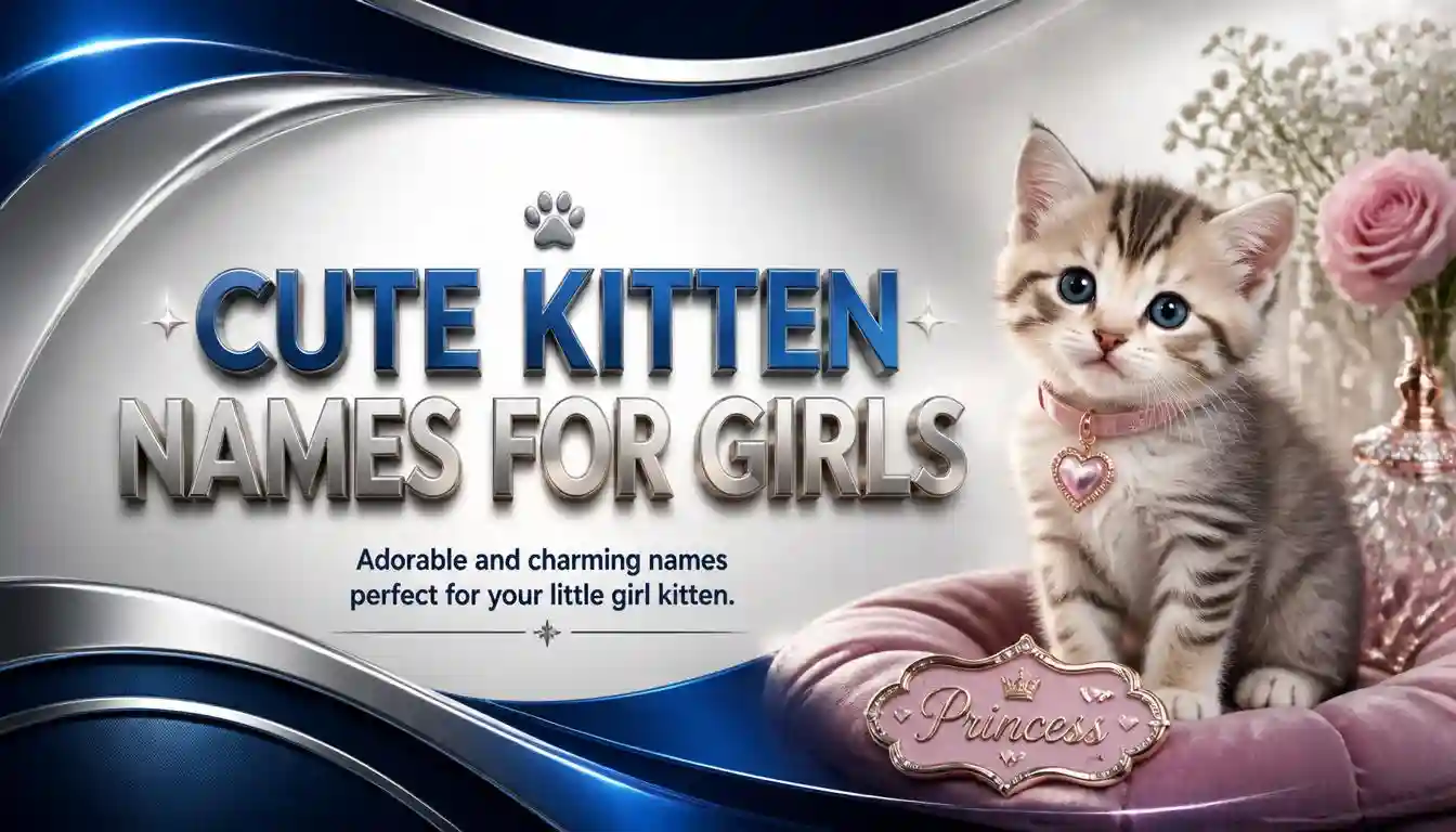 cute kitten names for girls