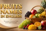 fruits names in English