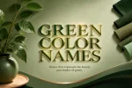 Green Color Names