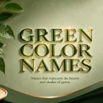 Green Color Names