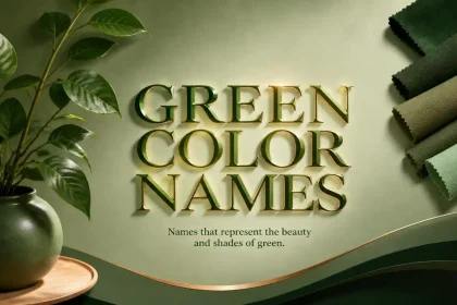 Green Color Names