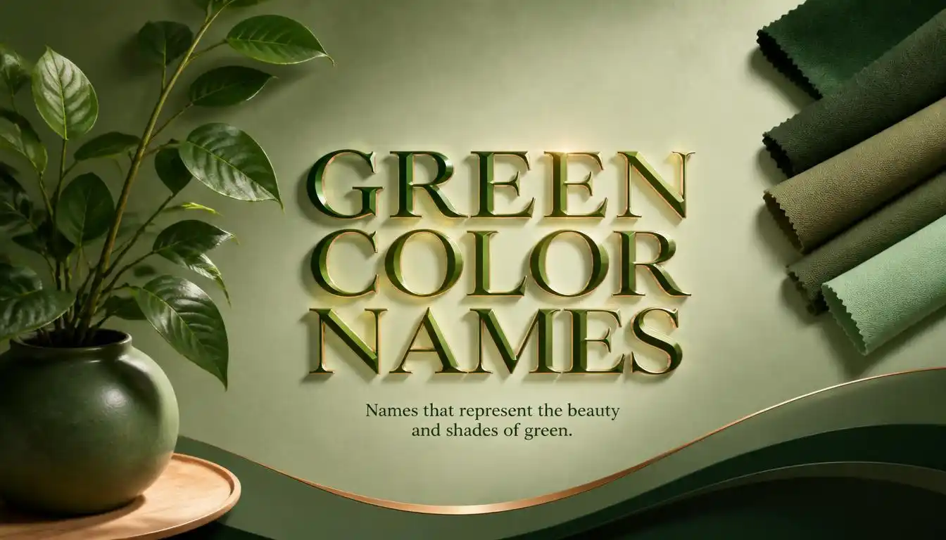 Green Color Names
