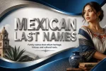 Mexican last names