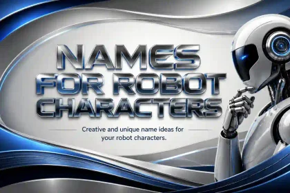 names for robot characters