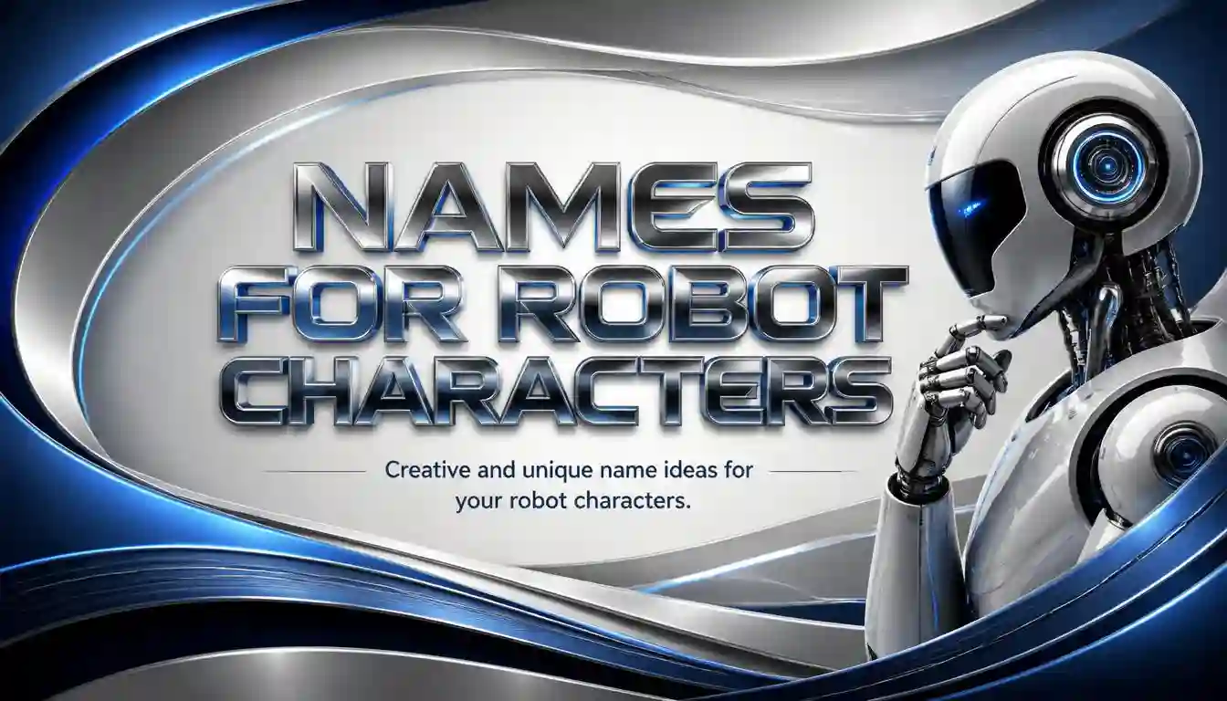 names for robot characters