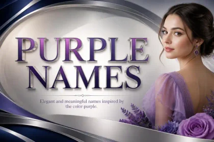 Purple names