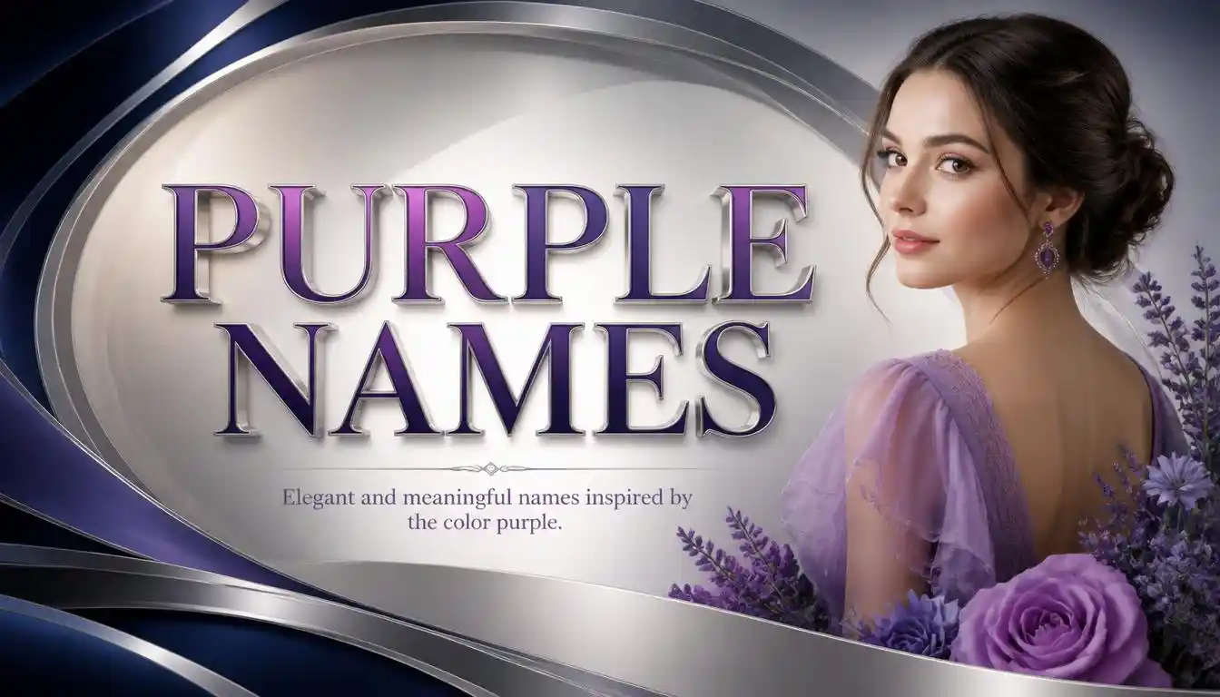 Purple names