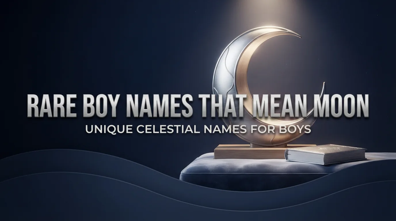 Rare Boy Names That Mean Moon