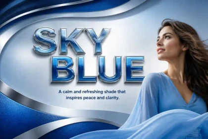 sky blue color