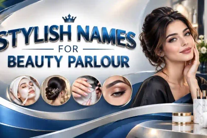 stylish names for beauty parlour