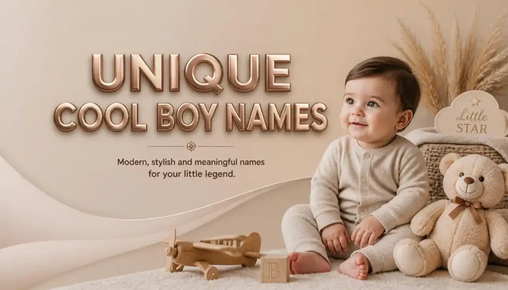 Unique Cool Boy Names