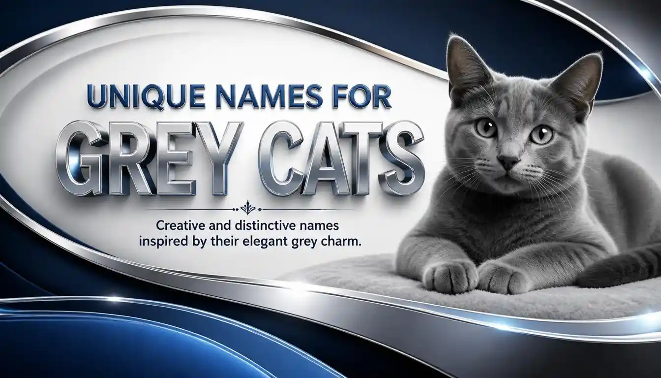 unique names for grey cats