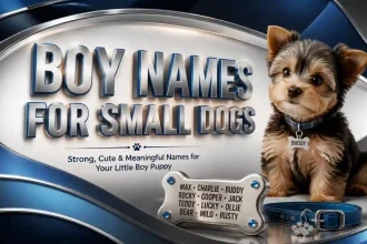 boy names for small dogs