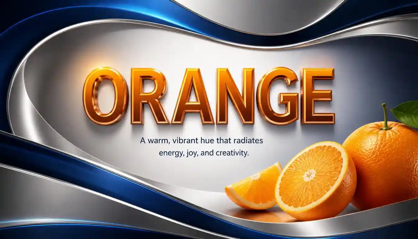 color names for orange