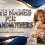 Cute names for grandmothers
