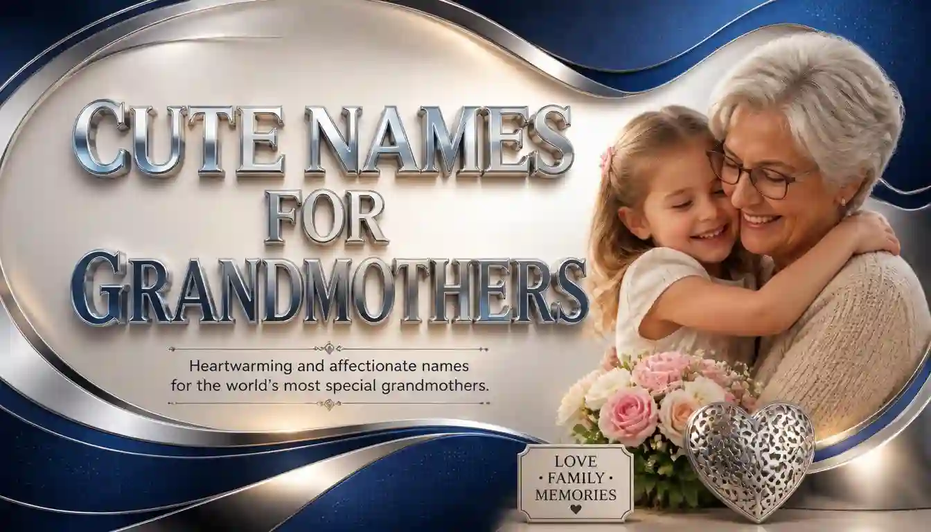Cute names for grandmothers