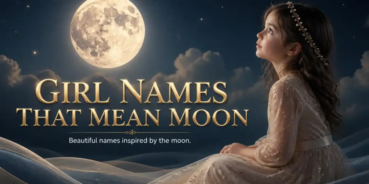Girl names that mean moon