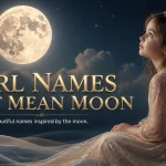 Girl names that mean moon