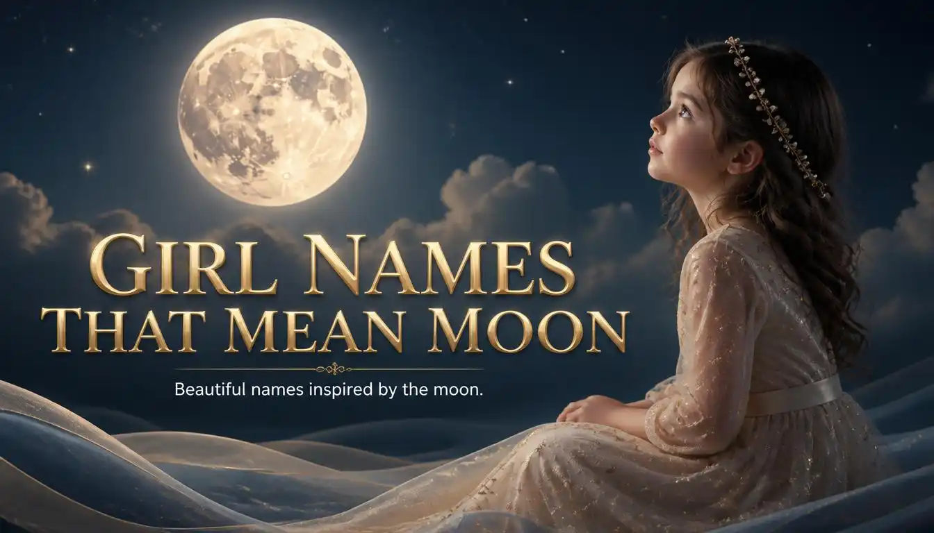 Girl names that mean moon