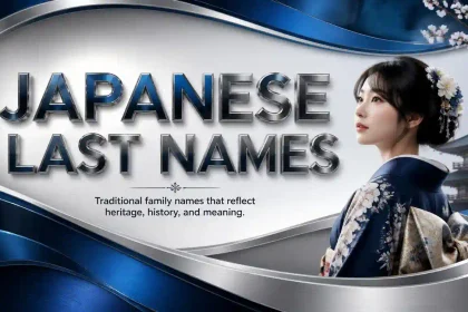 Japanese last names