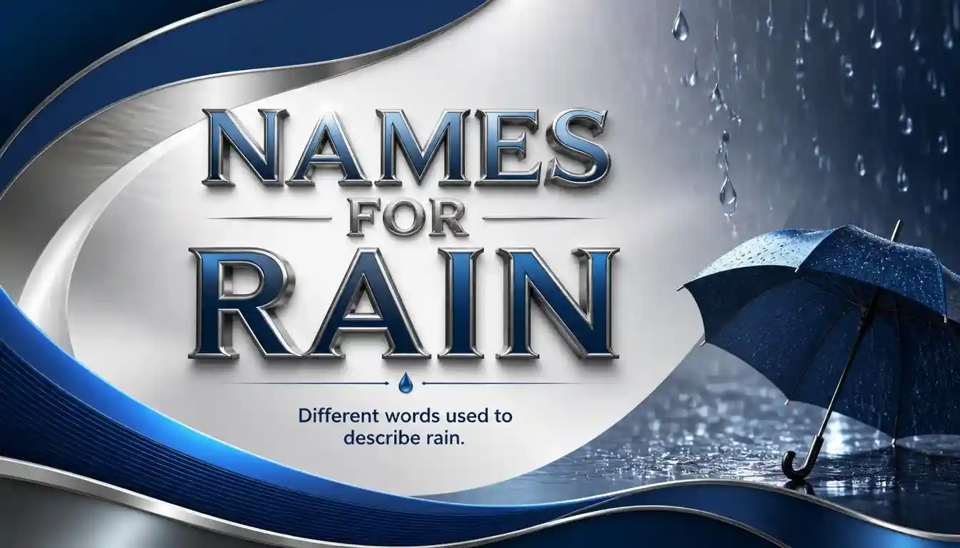 names for rain