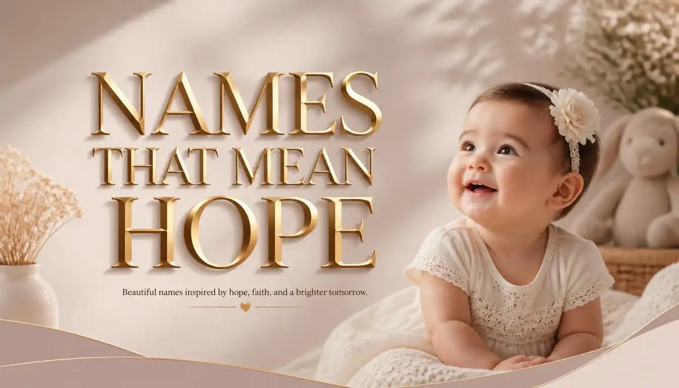 names that mean hope
