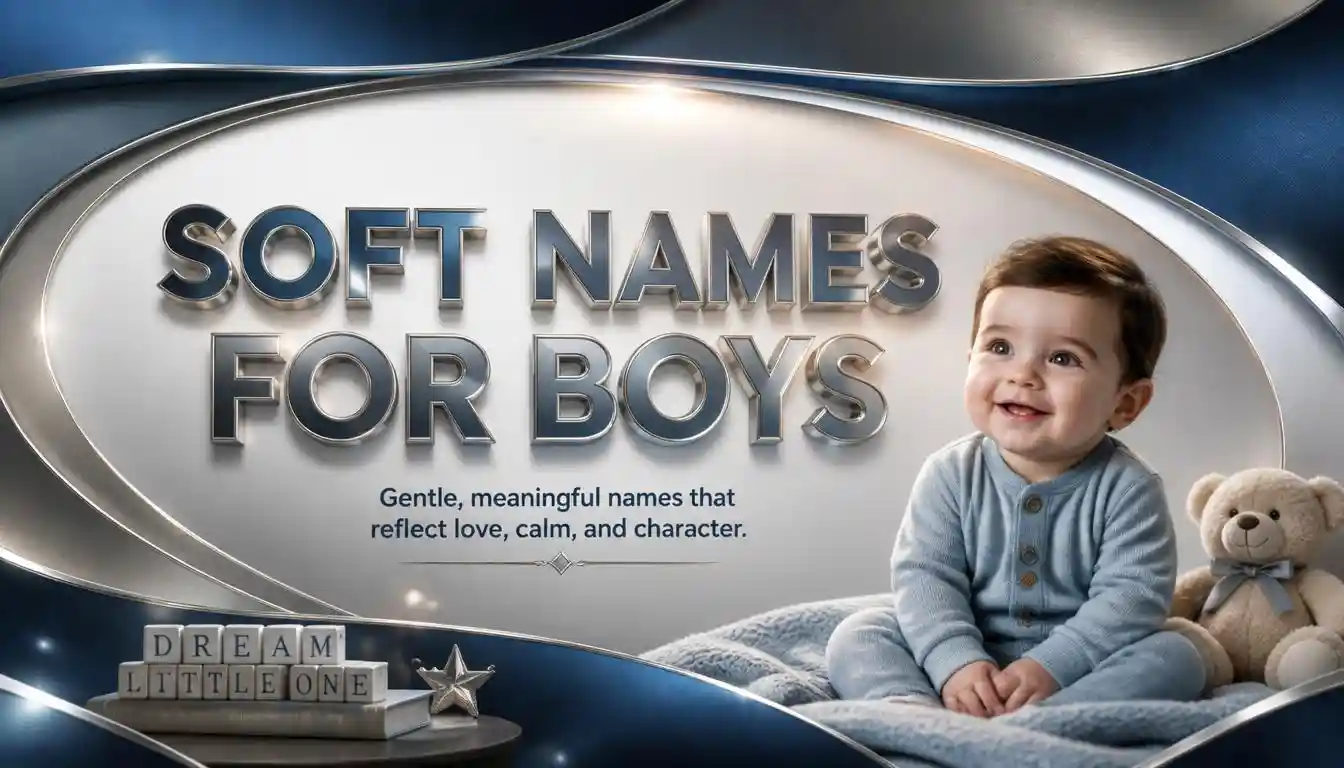 Soft names for boys