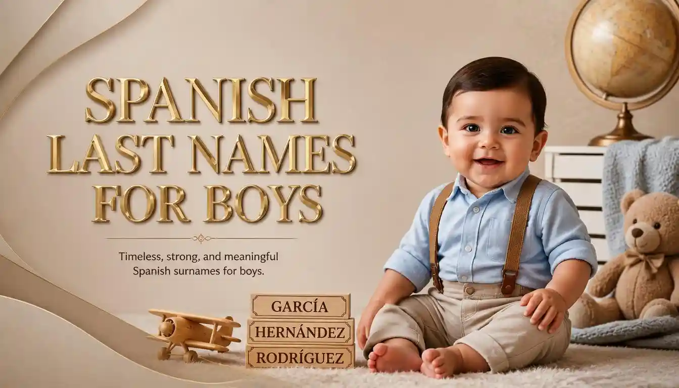 Spanish last names for boys