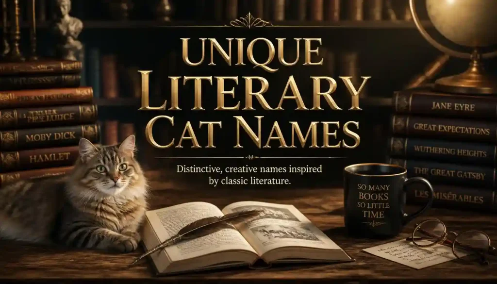 Unique Literary Cat Names